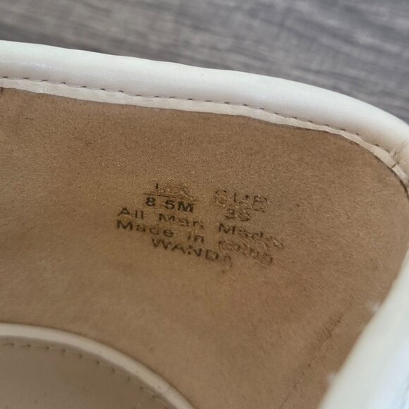 Sam Edelman Wanda Woven Raffia Pointed Toe Ballet Flats Ivory/Natural Womens 8.5 - Picture 11 of 12